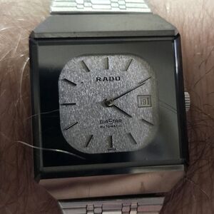 Rado Silver and Black Men's Watch